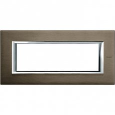 Legrand HA4806BR BTAX RÁMEČEK 6M BRONZ BROUŠENÝ