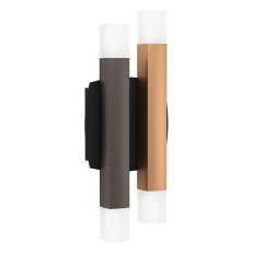 Nástěnné svítidlo ESTANTERIOS LED 4 černá/šedá/hnědá 13,2W IP20 EGLO 390223