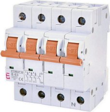 Jistič ETIMAT COLOUR 3p+N B63 6kA ETI 002100422