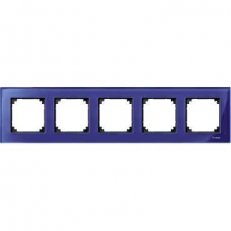 Schneider MTN4050-3278 Rámeček 5násobný M-Elegance Sapphire Blue