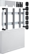 univers N-SD 300x500mm pro řadové svorky svislý, 3x17mod. HAGER UD22A2