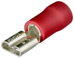 Ploché zásuvkové koncovky izolované po 100 kusech KNIPEX 97 99 020