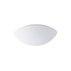Přisazené svítidlo se skleněným stínidlem OSMONT AURA 3 2x10W IP43 E27 bílá