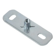 PBF základna se dvěma otvory, pro závitovou tyč M8, M10, délka 120 mm