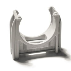 Příchytka pro trubky 38,5-40 mm, Euro-Clip, světle šedá SCHNABL EC 40