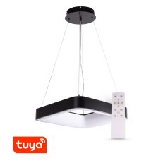 ZULU HZT32-B černé hranaté závěsné TUYA+RF CCT LED svítidlo T-LED 105572