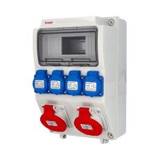 Zásuvková skříň ZSF40200000.V/3958 IP44 pouze vydrátovaná FAMATEL v1117