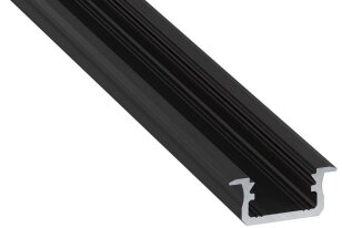Hliníkový profil AL-PROFIL B BLACK 2M (10-0022-20) GREENLUX GXLP1013