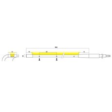 XSNAKE LEDS STRIP 14.4W/m 280LED/m 24V D