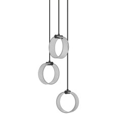 Závěsné svítidlo LEDVANCE Decor Circle 3XPendant PL 20W Click CCT Black