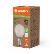 Světelný zdroj LEDVANCE LED CLASSIC P ENERGY EFFICIENCY A S 1.2W 840 Frosted E14