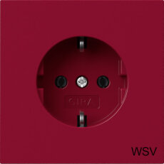 SCHUKO oti.WSV F100 červená GIRA 4188708