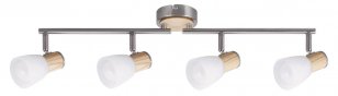Gavin E14 4x 40W IP20 saténový chrom RABALUX 6489
