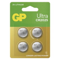 Lithiová knoflíková baterie GP Ultra CR2025 B32254
