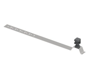 Plastový držák s příchytkou L415 pod střešní krytinu na drát d8mm Cu/plast