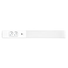 LEON Kuchyňské SMD sv. vč. zásuvek+USB,18W,2350lm,60,5cm ECOLITE TL3191-LED18W