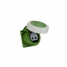 CEE zásuvka 2P/16A/24V IP67 vestavná přímá ABL F01S254