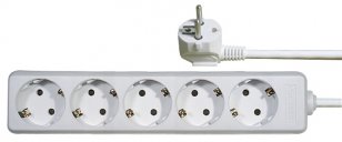 Prodlužovací kabel 5 zásuvek 1,5M SCHUKO Emos P0521