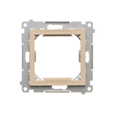 Adaptér přechodový (průchodka) pro zařízení standardu 45 × 45 mm champagne matná