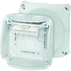 Kabelova rozvodka 1,5-4 mm2 3f, 6 mm2 1f, 5pol. svorka HENSEL DK 0604 GZ