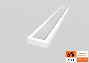 Přisazené/závěsné svítidlo  CLEVER-I 5300/840 MPR BLACK DIP 4v1 SOVERT 2125220