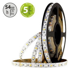 LED pásek SMD5050 RGB+WW, 72LED/m, 17,2W/m, 1058lm/m, IP20, DC 24V, 12mm, 5m