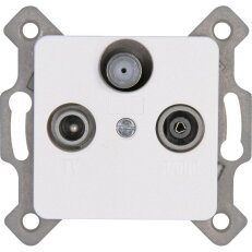 915813089 Antenna socket TV/RF/SAT singl