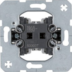 Vypínač, kolébkový, řazení 7, 10 AX, 250V, modul přístroje HAGER WDEM3037