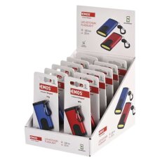 Nabíjecí mini LED svítilna  přívěšek, 100 lm, 12 ks, display box EMOS P4724