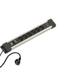 CONNECTUS 6xUTE 1xSchalter 1xUSB A/C 22W