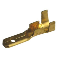 MK 1,5-28 Mosazný kolík, průřez 0,5-1,5mm2 / 2,8x0,8mm / síla materiálu 0,4mm