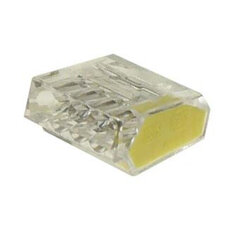 Krabicová elektrosvorka typu PC254, 4x1,0-2,5mm2, barva žlutá KES 4x2,5
