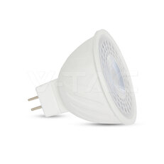 LED Spotlight GU5,3 6W MR16 Riple Plastic 110° 3000K VT-257, V-TAC SKU23886