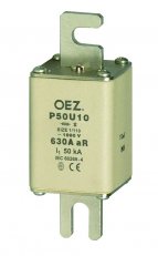 P50U10 450A aR Pojistková vložka,jištění polovodičů AC 1000V/DC 600V OEZ:08657