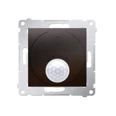 Spínač automatický s pohybovým senzorem, 20-500 W, antracit mat, metalizované