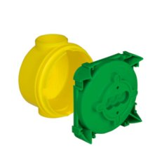Krabice připojovací pro stěnová svítidla průměr 35mm do betonu KAISER 1248-40