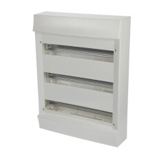 Nástěnná rozvodnice ABB IP41/54M, Mistral41W bez. N/PE, bez dvířek