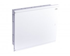 Rozvodnice NOARK EMFF2 48W pod omítku, 2x24 mod, bílé dveře, vč NPE svorkovnice
