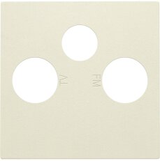 Kryt zásuvky TV+R+SAT-CREAM NIKO 100-69551