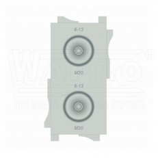 WFLI21-6834-12 WFL-21, 68 x 34 mm 2x M20