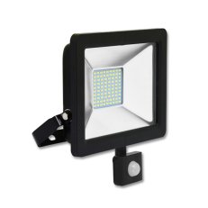 LED reflektor STAR SMD s PIR,20W,5000K,IP65,1600Lm ECOLITE RLED48WL-20W/PIR