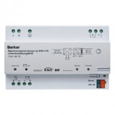 Zdroj napájecí KNX, 640 mA, 230 VAC/28-31 VDC, DIN KNX sv. šedá BERKER 75010015