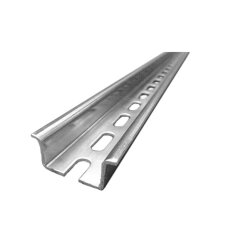 DIN lišta TS 35x15 perf. 6,3x18, 2000 mm, TS35/CF6, Sz MOREK MMD1520C29