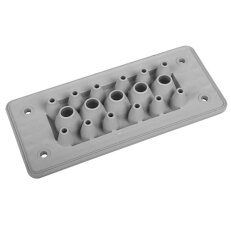 Průchodová deska MH16 F17-1 (IP66) černá MOREK MBA8N17B16
