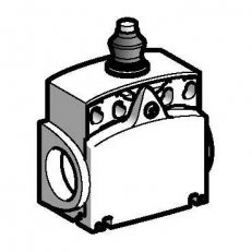 Polohový spínač plast Pg 11 koncový čep 1Z+1V mžik. TELEMECANIQUE XCKT2111G11