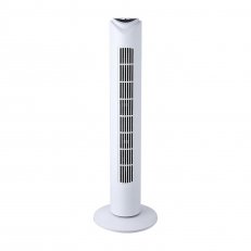Ventilátor TOWER bílá bílý kabel 1,8m,50W 230V dálkové ovládání GLOBO 0452