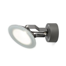 FOX venkovní reflektor antracitová 230V LED 9W 120° IP65 3000K RENDL R11753