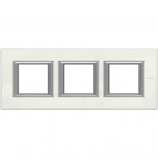 Legrand HA4802M3HBG BTAX Rámeček2+2+2 HOR.BÍLÝ LIMOG.