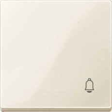 Merten Kryt spínače se symbolem ''zvonek'' White Cream SCHNEIDER MTN438844
