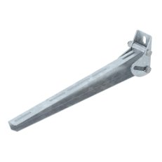 OBO AWV 51 FT Nástěnný výložník variabilní se základovou deskou B510mm Ocel